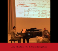 Lezing Beethoven- Ben Coelman en Santiago Costa 2